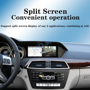 Autoradio Android 13 pour <span class=keywords><strong>Mercedes</strong></span> Benz <span class=keywords><strong>SL</strong></span> W203 SLK SLC W197 2013 2016 GPS Navi Auto Stéréo CarPlay Lecteur Multimédia Écran - Product Image 4