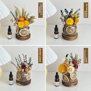 Offre Spéciale sans feu aromathérapie huile essentielle maison fleur séchée intérieur fait à la main parfum longue durée coffrets cadeaux diffuseur de roseau - Product Image 3