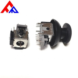 New High Stability 3D Joystick Potentiometer <b>Push</b> <b>Button</b> <b>Switch</b> Cap 5K 10K 20K Multi-directional Black 13mm 20% Tolerance - Product Image 5