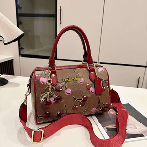 女性设计师手提袋Coachass肩斜挎包手提包时尚奢华高品质大容量<span class=keywords><strong>PU</strong></span>皮革手提袋 - Product Image 3