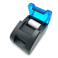 Printer Thermal USB Portabel VTR 384dots/line Kertas 58mm Murah Pembuat Label POS Pencetak Stiker Supermarket Garansi 1 Tahun