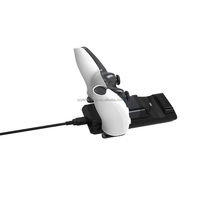 Station de charge double sans fil simple et économique pour manettes PS5, mini-chargeur double avec indicateur LED