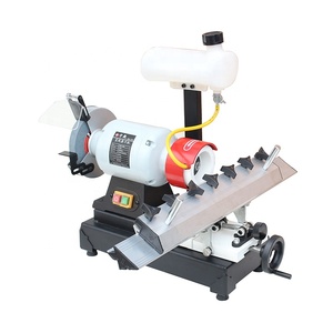 NEWEEK Pequeña Rectificadora de Acero de Alta Velocidad de Doble Empuje con Ángulo Ajustable para Herramientas de Cepillado, Producto de Alta Calidad - Product Image 1