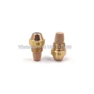 60/0.75 Thép Không Gỉ Brass Diesel Kim Phun Burner Vòi Phun Dầu Nặng Đốt Thiết Bị Nhiên Liệu Vòi Phun Chất Thải Dầu Burner Vòi Phun