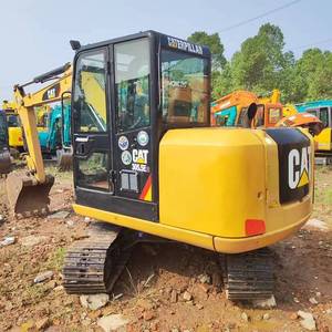 Excavadora de orugas mini Caterpillar 305.5E2 (95% nueva) con orugas de goma y garra, excavadora agrícola usada en venta - Product Image 2
