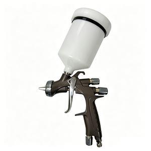 Pistolet à air comprimé WS500 LVLP 600 ml en aluminium, buse de 1,3 mm, alimentation par gravité, aérographe, outil pneumatique, pulvérisateur de <span class=keywords><strong>vernis</strong></span> et de peinture - Product Image 1