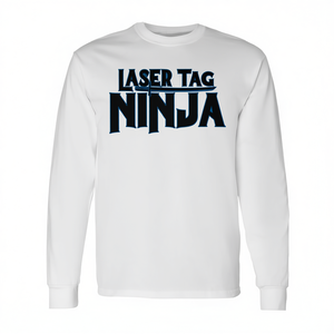T-shirt à manches longues Laser Tag Ninja avec design graphique premium pour les joueurs - Product Image 2
