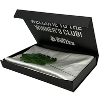 Boîte en Carton Personnalisée de Luxe pour Vêtements, T-Shirt, Emballage Magnétique d'Expédition pour Marque de Vêtements