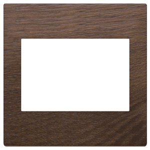 Plaque murale en noyer américain 3M 13,1x11,6 cm, accessoire de câblage - Product Image 1