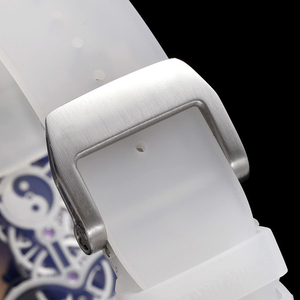 Montre-bracelet haut de gamme RM5101 Crystal Dragon Tiger Tourbillon, squelette, remontage manuel, étanche, unisexe, collection Gala Impérial - Product Image 6