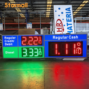 Letrero Digital LED para Gasolinera con Ahorro de Energía, IP65, <span class=keywords><strong>Control</strong></span> Remoto para Estaciones de Servicio - Product Image 2