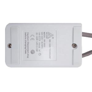 Contrôleur Triac LED 220V approuvé CE gradateur à glissière à WK-300S pieds pour lampes de table et de sol jusqu'à 150W maximisant le contrôle de l'éclairage - Product Image 5