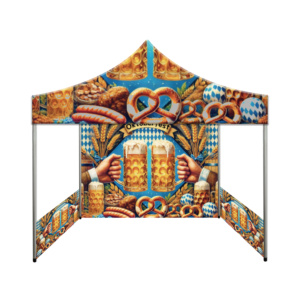 Carpa con Logotipo del Festival de la Cerveza de Múnich, 10x10 pies, Carpa Publicitaria con Logotipo, Carpa para Ferias Comerciales, Exposiciones, Eventos, Gazebo, Toldo Plegable - Product Image 2