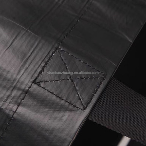 Bao bì tái sử dụng Polypropylene nhiều lớp màu đen không dệt mua sắm Tote rPet túi <span class=keywords><strong>PP</strong></span> với logo tùy chỉnh - Product Image 6