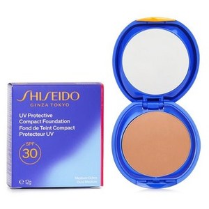 Fondotinta compatta Cy Sedo SPF 30 con protezione UV correttore controllo olio 12g/0.42oz custodia + ricaricabile 1 # SP40 M etichettatura Oker - Product Image 1