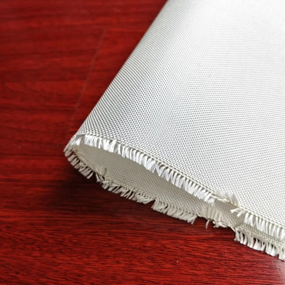 1000c  1832F  Temperature Resistance Glass Fiber Fabric 600GSM High Silica Fiberglass Fabric Cloth for Fire Curtains