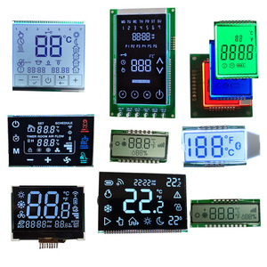 맞춤형 2/3/4/6/7/14/16자리 LCD 화면 패널 단색 TN HTN STN FSTN VA 온도계 온도 조절기 LCD 세그먼트 디스플레이 - Product Image 3