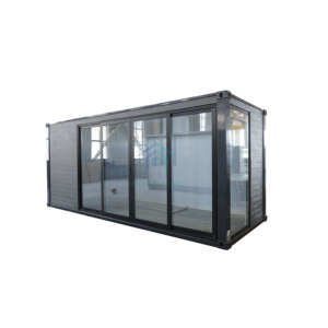 Maison conteneur plate personnalisée de 40 pieds dosettes de blanchisserie maisons conteneur d'expédition - Product Image 1