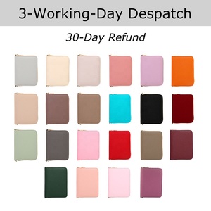 สมุดบันทึกปกหนังเย็บลาย A7 สีทอง 24 สี ยี่ห้อ Yihe รุ่นขายดี พร้อมช่องเก็บเงิน/ธนบัตร/ใบเสร็จ - Product Image 3