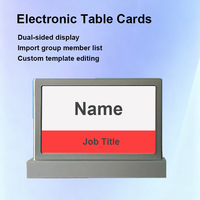 Panneaux de nom de conférence intelligents avec écran tactile pour vote et enregistrement, pour système de conférence sans papier, signalisation de table électronique
