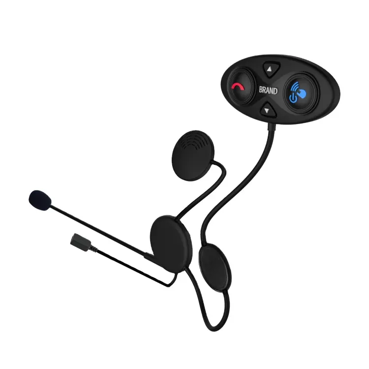 Motorhelm Draadloze Bluetooth Intercom Headset/Hoofdtelefoon Met Telefoongesprek + Gps Navigatie