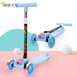 Di alta qualità <span class=keywords><strong>3</strong></span> ruote ABS in plastica Kick Scooter per bambini di sicurezza equilibrio pedale Scooter luce elettrica auto EN71 certificata - Product Image 6