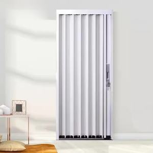 Portes pliantes en aluminium de conception moderne, panneaux de cloison, coulissantes, pour cuisine, salle de bain, couloir, zones intérieures pliables - Product Image 2