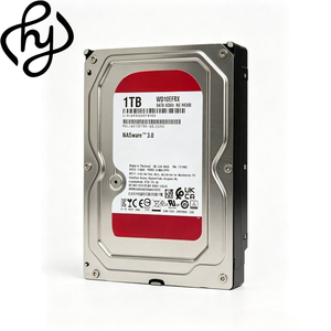 Disque dur NAS WD10EFRX RED 1 To, classe 5400 tr/min, SATA 6 Gb/s, <span class=keywords><strong>cache</strong></span> 64 Mo, 3,5 pouces - Product Image 1
