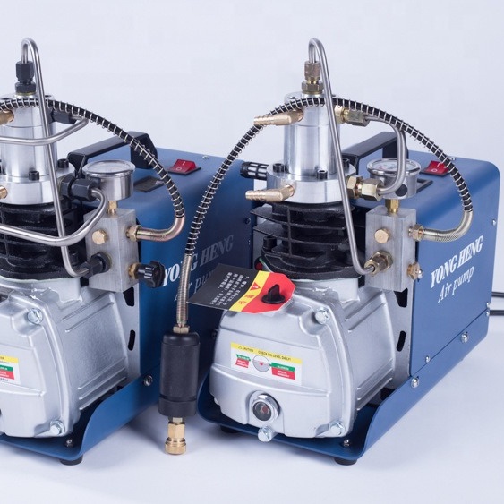 PCP насос 220v 110v 4500 фунтов/кв. дюйм цифровое управление Пейнтбол Танк страйкбол PCP воздушный компрессорныц насос горячей продажи