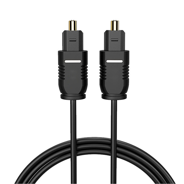 Toslink Digital Audio Optical Fiber Cable Fiber Optic PMMA Core SPDIF Square Port TV Speaker Soundbar Amplifier Projector