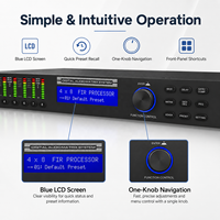 Procesador de Audio Digital Profesional TC408 DSP, Sistema de Equipo de Sonido Profesional para Escenarios