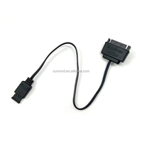 Cable de Extensión de Alimentación de 5V3Pin a Interfaz SATA, Adecuado para Ventilador de Refrigeración de Computadora, Adaptador de Extensión RGB