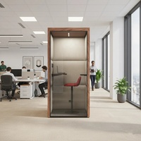 Vente en gros Grande nacelle de réunion Personnalisable Cabine de bureau silencieuse Intimité Cabine de bureau Portable mobile Cabine insonorisée pour téléphone