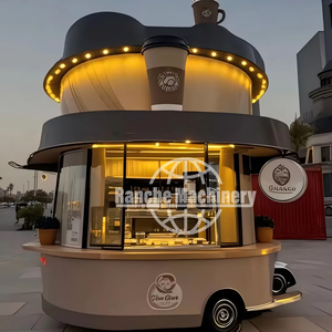 Remolque de Comida Rápida en Venta en EE. UU., Carrito de Comida Móvil de Acero Inoxidable para Café, Helados, Hamburguesas y Hot Dogs - Product Image 1