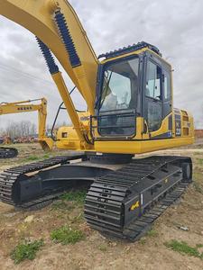 Excavadora de cadenas Komatsu PC220 de 22 toneladas, excavadora hidráulica con cazo de excavación, equipo de construcción usado - Product Image 3