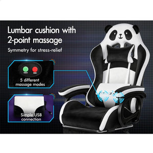 Chaise de <span class=keywords><strong>bureau</strong></span> gaming OEM économique pour fournisseurs, fauteuil de gaming avec support de massage pour la détente des joueurs sur ordinateur - Product Image 5