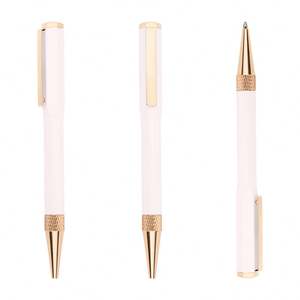 Venta Directa de Fábrica, Bolígrafo Hexagonal Rosa Dorado, Colores Personalizados, Material Escolar - Product Image 5