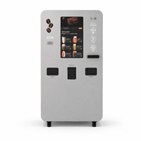 Distributeur automatique de café intelligent Loyalsuns avec écran tactile et plusieurs options de boissons