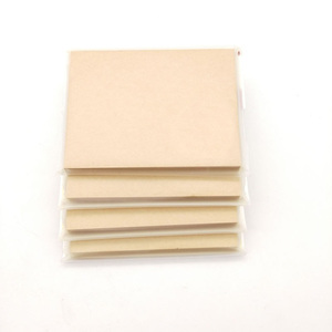 Kraft Sticky Notes Custom 3x3 Inches Brown Self-Stick <b>Pads</b> Post Notes for School Study Works Daily Life - Product Image 1