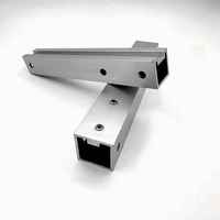 Système de support de panneaux solaires photovoltaïques en aluminium réglable pour toits plats, structure de fixation, inclinaison 0-60°, 60 m/s