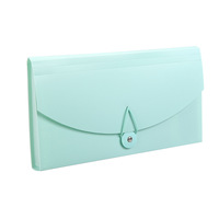 Porte-documents accordéon multicouche B6 en PP, modèle SY 11-30, idéal pour les documents financiers et les reçus, indispensable pour les factures TVA