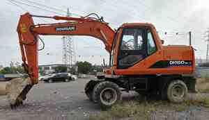 รถขุดมือสอง Doosan DH150 รุ่นปี 2023 พร้อมปั๊มเกียร์บ็อกซ์ แบริ่งคาวาซากิ สำหรับงานก่อสร้างเคลื่อนย้ายดิน - Product Image 3