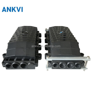 กล่องต่อสายไฟเบอร์ออปติกแบบแนวนอน XRT-016 144 คอร์ 4 เข้า 4 ออก พร้อมซีลเชื่อมต่อแบบกลไก IP65 ผลิตจากพลาสติก PC อัลลอย - Product Image 1