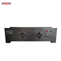 Machine d'éclairage à flamme de vapeur d'atomisation de couleur variable décor flamme Led Simulation flamme Dmx contrôle pour scène Concert TV fête
