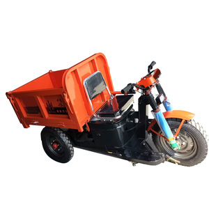 รถสามล้อไฟฟ้า 48V แบบเปิดบรรทุก รับน้ำหนัก 200-300 กก. สำหรับงานก่อสร้าง - Product Image 1