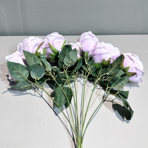 חם למכירה הסיטונאי מלאכותי <span class=keywords><strong>david</strong></span> austin רוז פרח מגע אמיתי עבור חג המולד החתונה ועיצוב הבית - Product Image 4