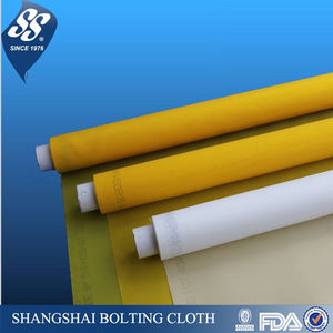 Trắng Vàng 32t 39T 43T 47t 54t 64t 72t 77T 80t 90t <span class=keywords><strong>100t</strong></span> 120T polyester lụa Màn hình in ấn lưới - Product Image 6