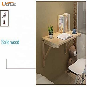 ביתי פשוט בלתי נראה קיר רכוב צד מרפסת שולחן תלייה מתקפל שולחן מחשב שולחן קיר תליית שולחן מתקפל - Product Image 5