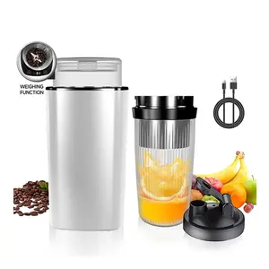 Prezzo all'ingrosso frullatore potabile Mini spremiagrumi 200w miglior frullatore per frullati in acciaio inox frutta verdura frullatore