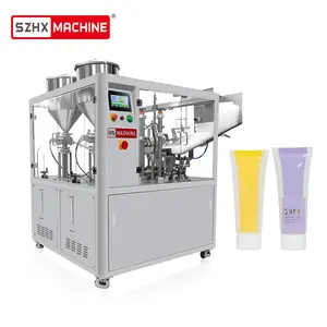 Automatic Dual Tube Filling And Sealing Machine For Toothpaste